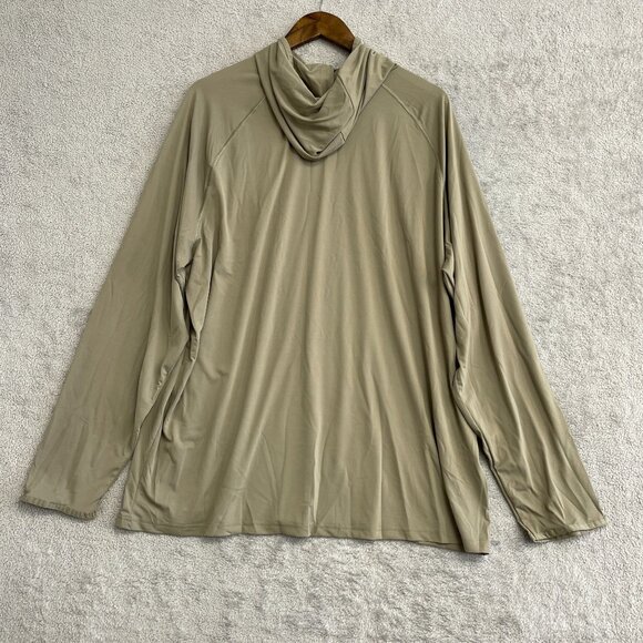 NEW Eddie Bauer Solarfoil Long Sleeve Hoodie Men's XL UPF 50+ Moisture Wicking - Picture 3 of 9